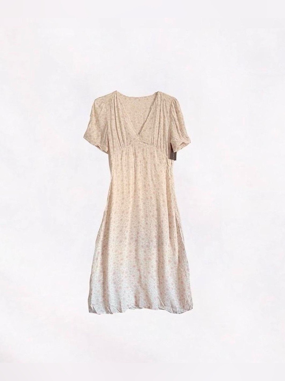 olivaceous ⋆ floral midi dress